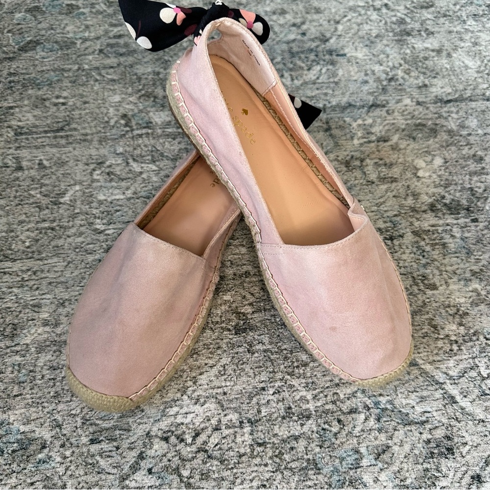 Kate Spade Pink Espadrilles